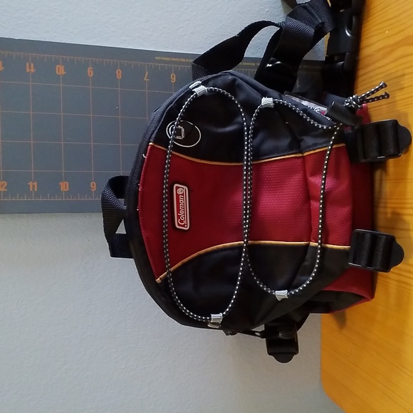 Coleman Hydrotech Waist Fanny PACK Bottle Holder Adj Straps CD Holder - Picture 3 of 8